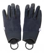 nonnativeノンネイティブ）の古着「HIKER GLOVES POLY FLEECE POLARTEC」｜ネイビー