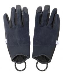 nonnative（ノンネイティブ）の古着「HIKER GLOVES POLY FLEECE POLARTEC」｜ネイビー