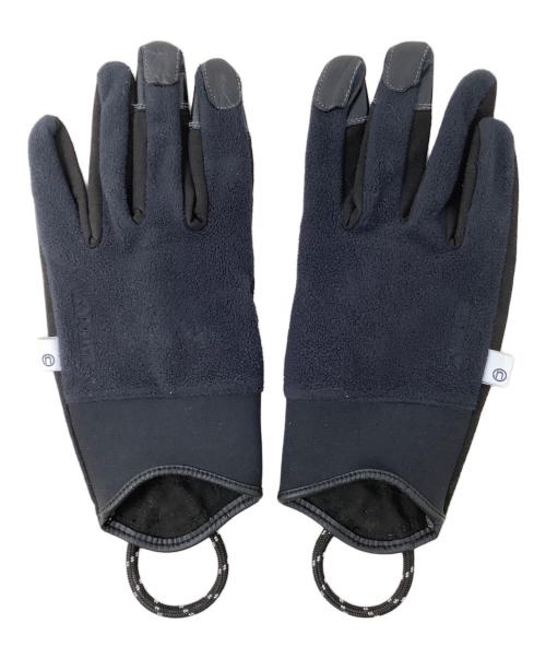 nonnative（ノンネイティブ）nonnative (ノンネイティブ) HIKER GLOVES POLY FLEECE POLARTEC ネイビーの古着・服飾アイテム