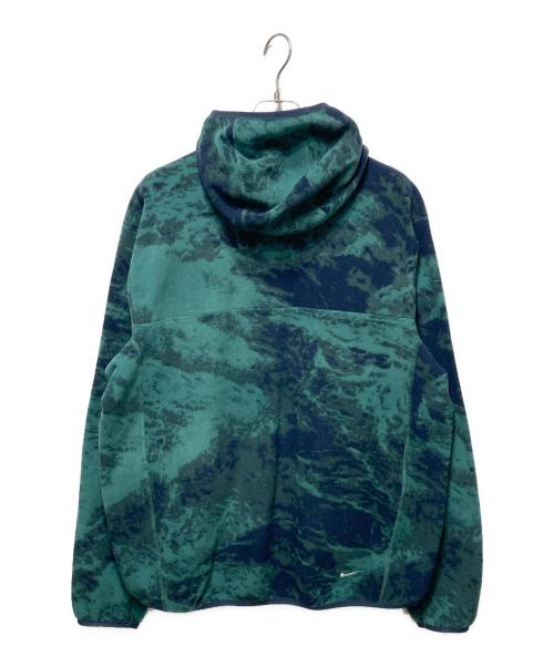 NIKE ACG（ナイキエーシージー）NIKE ACG (ナイキエーシージー) プルオーバーフリースパーカー グリーン サイズ:Ｌの古着・服飾アイテム