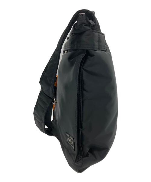 COMME des GARCONS（コムデギャルソン）COMME des GARCONS (コムデギャルソン) PORTER (ポーター) HELMET BAG(S) ブラック×オレンジの古着・服飾アイテム