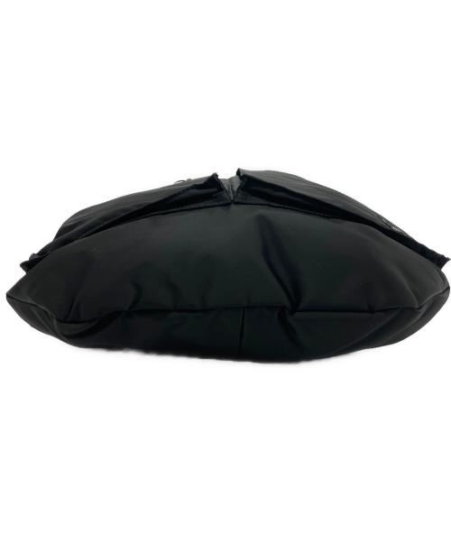 COMME des GARCONS（コムデギャルソン）COMME des GARCONS (コムデギャルソン) PORTER (ポーター) HELMET BAG(S) ブラック×オレンジの古着・服飾アイテム