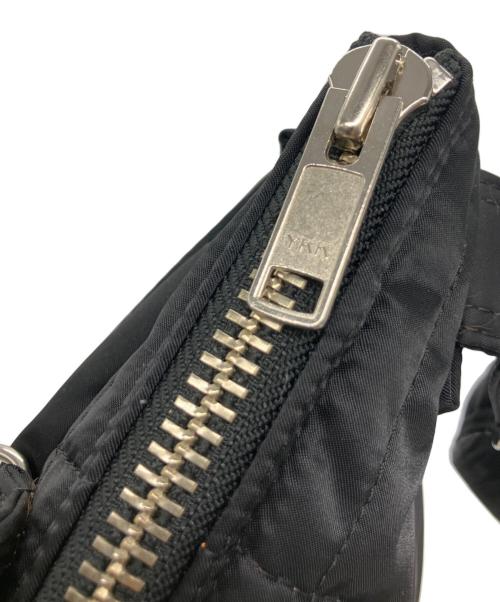 COMME des GARCONS（コムデギャルソン）COMME des GARCONS (コムデギャルソン) PORTER (ポーター) HELMET BAG(S) ブラック×オレンジの古着・服飾アイテム