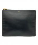 CELINEセリーヌ）の古着「クラッチバッグ」｜ブラック