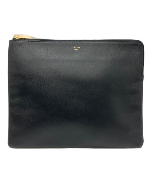 CELINE（セリーヌ）CELINE (セリーヌ) クラッチバッグ ブラックの古着・服飾アイテム