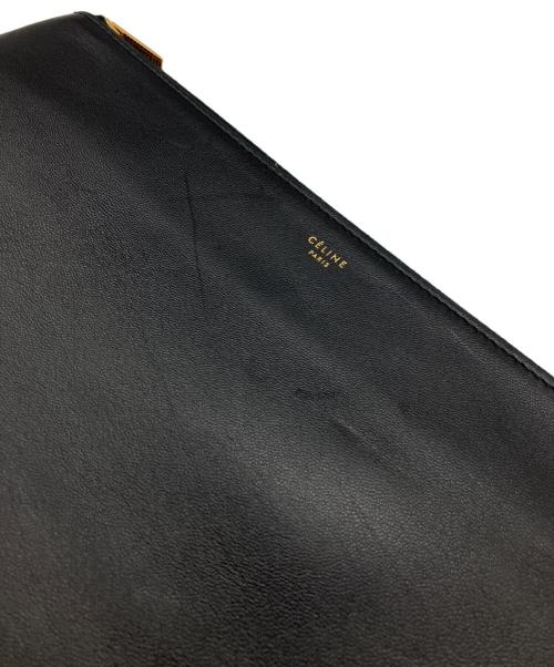 CELINE（セリーヌ）CELINE (セリーヌ) クラッチバッグ ブラックの古着・服飾アイテム