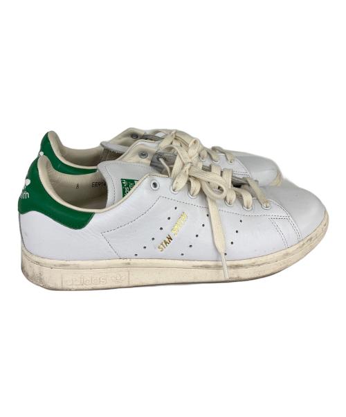 adidas（アディダス）adidas (アディダス) STANSMITH（スタンスミス） ホワイト×グリーン サイズ:UK8の古着・服飾アイテム