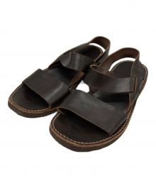 ARTS&SCIENCE（アーツアンドサイエンス）の古着「レザーサンダル」｜ブラウン