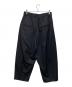 Lui's (ルイス) スリムテーパードパンツ ブラック サイズ:M：3980円