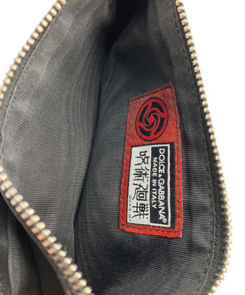 DOLCE & GABBANA（ドルチェ＆ガッバーナ）DOLCE & GABBANA (ドルチェ＆ガッバーナ) カードケース ブラックの古着・服飾アイテム