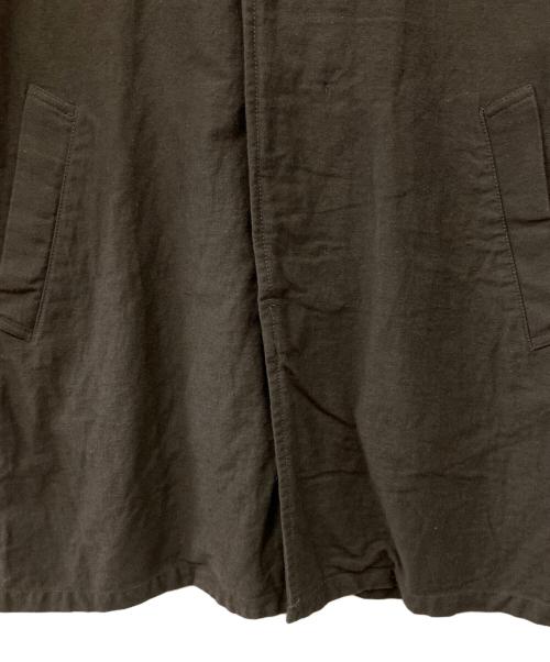 F.O.B FACTORY（エフオービー ファクトリー）F.O.B FACTORY (エフオービー ファクトリー) フレンチ バスク コート オリーブ サイズ:Sの古着・服飾アイテム