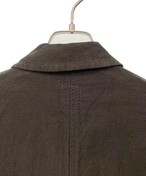 F.O.B FACTORY（エフオービー ファクトリー）F.O.B FACTORY (エフオービー ファクトリー) フレンチ バスク コート オリーブ サイズ:Sの古着・服飾アイテム