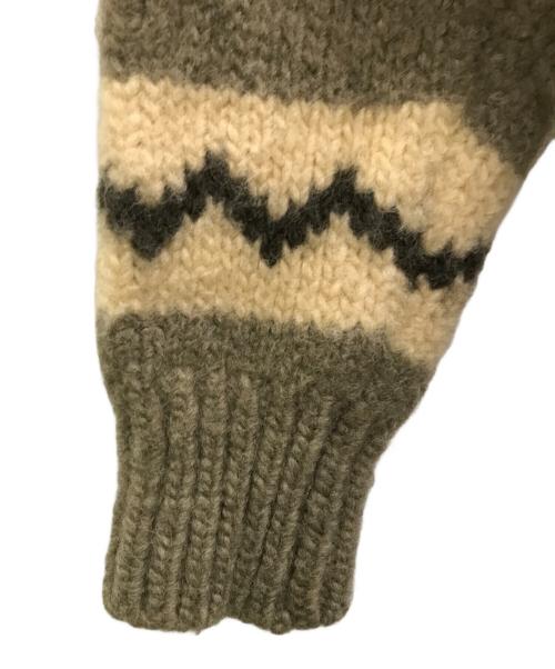 GEMBONY（ジェムボニー）GEMBONY (ジェムボニー) カウチンニットカーディガン グレー サイズ:-の古着・服飾アイテム