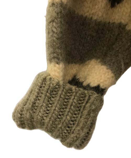 GEMBONY（ジェムボニー）GEMBONY (ジェムボニー) カウチンニットカーディガン グレー サイズ:-の古着・服飾アイテム