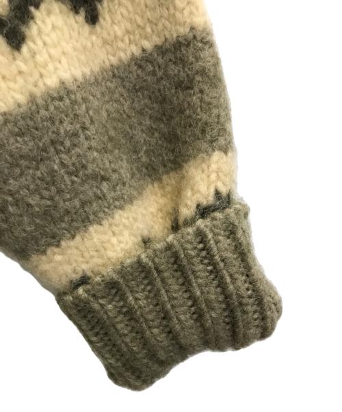 GEMBONY（ジェムボニー）GEMBONY (ジェムボニー) カウチンニットカーディガン グレー サイズ:-の古着・服飾アイテム