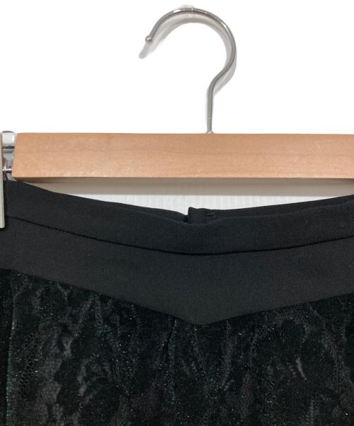 LOKITHO（ロキト）LOKITHO (ロキト) 切替レーススカート ブラック サイズ:1の古着・服飾アイテム