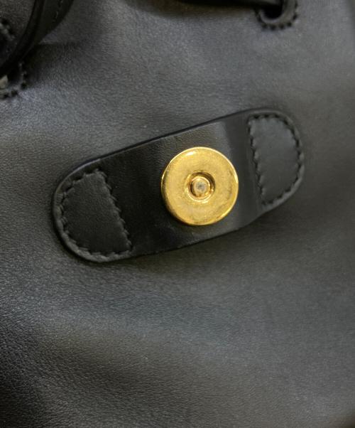 Salvatore Ferragamo（サルヴァトーレ フェラガモ）Salvatore Ferragamo (サルヴァトーレ フェラガモ) ガンチーニリュック ブラックの古着・服飾アイテム