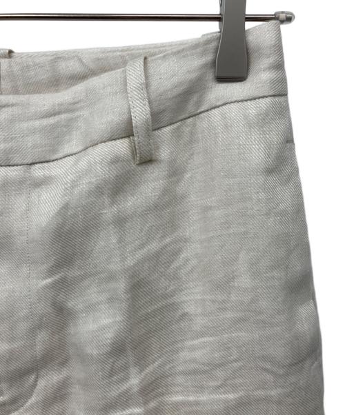 DEUXIEME CLASSE（ドゥーズィエム クラス）Deuxieme Classe (ドゥーズィエム クラス) 麻 サルファーパンツ ベージュ サイズ:34の古着・服飾アイテム