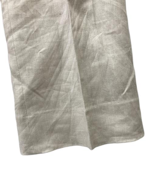 DEUXIEME CLASSE（ドゥーズィエム クラス）Deuxieme Classe (ドゥーズィエム クラス) 麻 サルファーパンツ ベージュ サイズ:34の古着・服飾アイテム