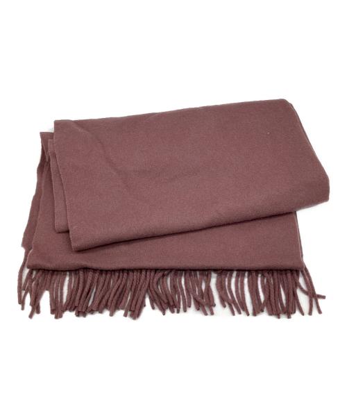 Acne studios（アクネ ストゥディオズ）ACNE STUDIOS (アクネ ストゥディオス) ウール大判ストール パープル パープルの古着・服飾アイテム