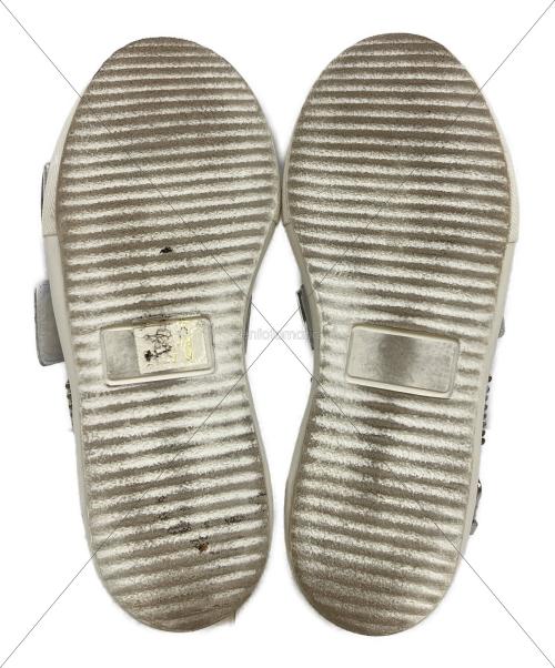 TOGA PULLA（トーガ プルラ）TOGA PULLA (トーガ プルラ) METAL SNEAKER SANDALS ホワイト サイズ:35の古着・服飾アイテム