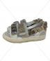 中古・古着 TOGA PULLA (トーガ プルラ) METAL SNEAKER SANDALS ホワイト サイズ:35：13000円