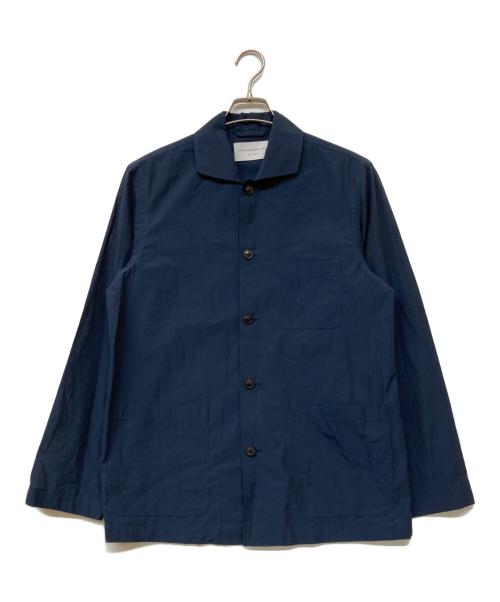 TOMORROW LAND（トゥモローランド）TOMORROW LAND (トゥモローランド) クレープコットン コックジャケット ネイビー サイズ:Mの古着・服飾アイテム