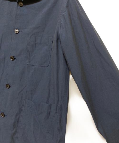 TOMORROW LAND（トゥモローランド）TOMORROW LAND (トゥモローランド) クレープコットン コックジャケット ネイビー サイズ:Mの古着・服飾アイテム