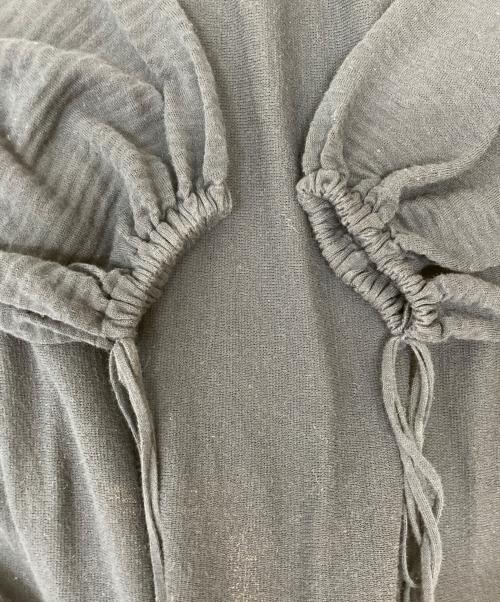 DRAWER（ドゥロワー）DRAWER (ドゥロワー) カフタン ニット 6513-299-0799 ネイビー サイズ:１の古着・服飾アイテム