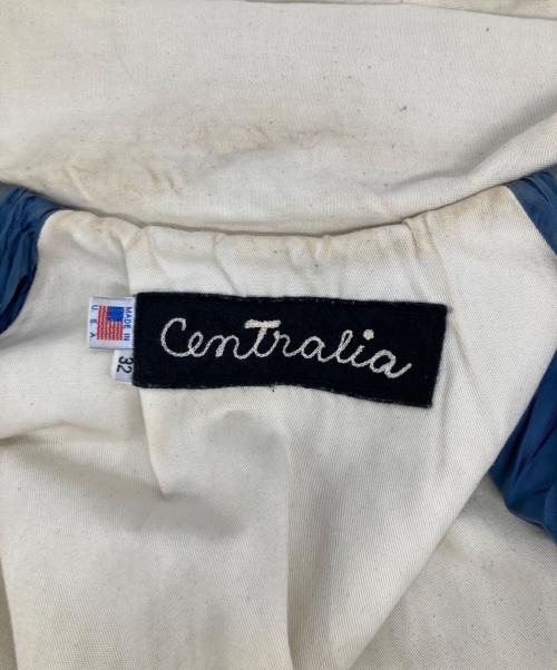 skookum（スクーカム）skookum (スクーカム) ウールｘレザーフーディスタジャン ブラック サイズ:32の古着・服飾アイテム