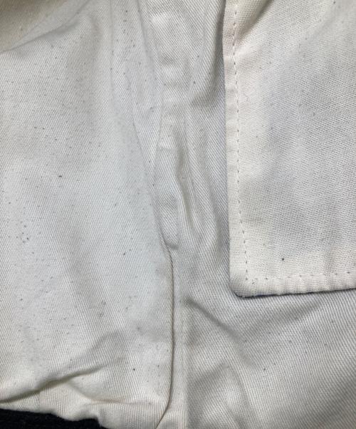 skookum（スクーカム）skookum (スクーカム) ウールｘレザーフーディスタジャン ブラック サイズ:32の古着・服飾アイテム