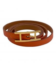 HERMES（エルメス）の古着「多重レザーブレスレット  ビーアピ」