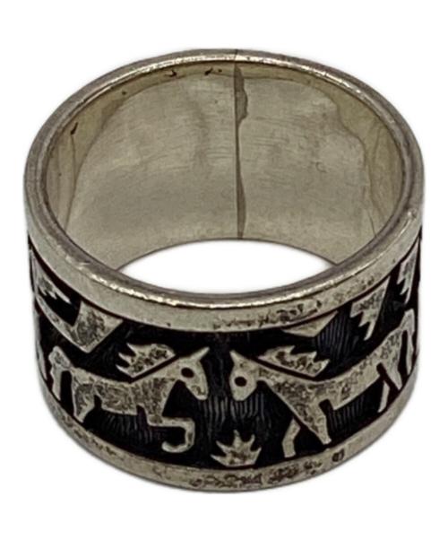 ホピ族（ホピゾク）ホピ族 (ホピゾク) インディアンジュエリーリング サイズ:-の古着・服飾アイテム