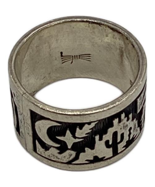 ホピ族（ホピゾク）ホピ族 (ホピゾク) インディアンジュエリーリング サイズ:-の古着・服飾アイテム