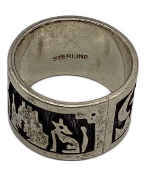 ホピ族（ホピゾク）ホピ族 (ホピゾク) インディアンジュエリーリング サイズ:-の古着・服飾アイテム