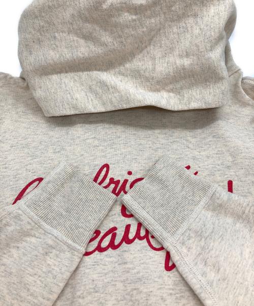 MIXTA（ミクスタ）MIXTA (ミクスタ) コットンプリントパーカー ベージュ サイズ:Lの古着・服飾アイテム