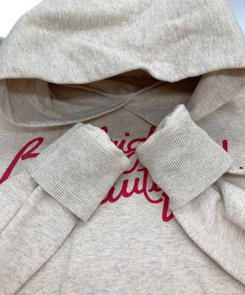 MIXTA（ミクスタ）MIXTA (ミクスタ) コットンプリントパーカー ベージュ サイズ:Lの古着・服飾アイテム