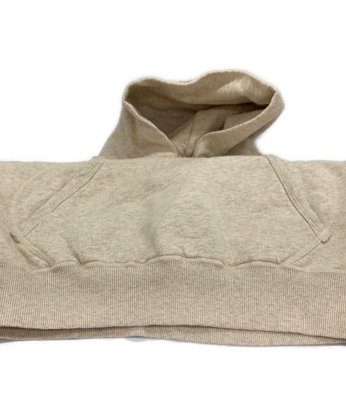 MIXTA（ミクスタ）MIXTA (ミクスタ) コットンプリントパーカー ベージュ サイズ:Lの古着・服飾アイテム