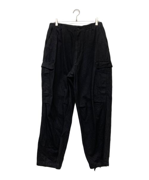 COMOLI（コモリ）COMOLI (コモリ) ブラックデニム B.D.Uパンツ ブラック サイズ:3の古着・服飾アイテム