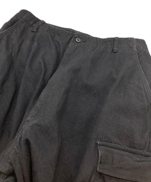 COMOLI（コモリ）COMOLI (コモリ) ブラックデニム B.D.Uパンツ ブラック サイズ:3の古着・服飾アイテム
