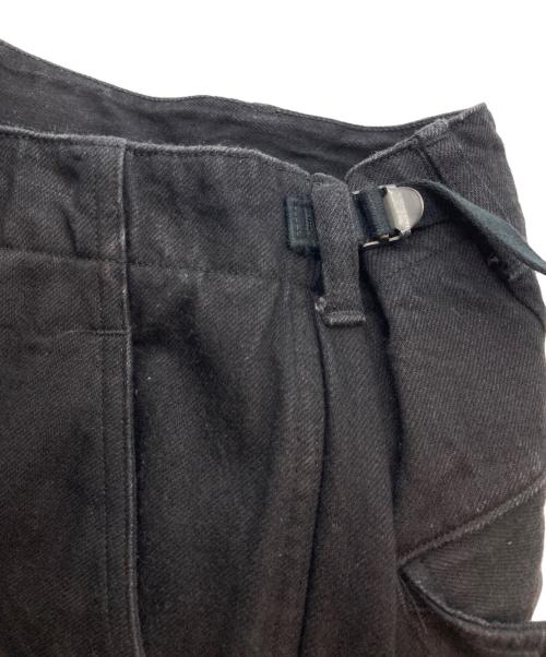 COMOLI（コモリ）COMOLI (コモリ) ブラックデニム B.D.Uパンツ ブラック サイズ:3の古着・服飾アイテム
