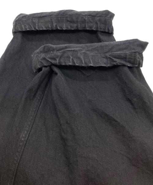 COMOLI（コモリ）COMOLI (コモリ) ブラックデニム B.D.Uパンツ ブラック サイズ:3の古着・服飾アイテム