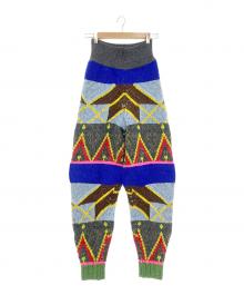 nagonstans（ナゴンスタンス）の古着「Native Jacquard Pants」｜マルチカラー
