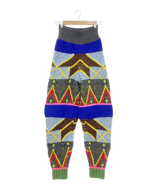 nagonstans（ナゴンスタンス）nagonstans (ナゴンスタンス) Native Jacquard Pants マルチカラー サイズ:ＳＩＺＥ　Ｍの古着・服飾アイテム