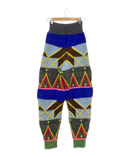 nagonstans（ナゴンスタンス）nagonstans (ナゴンスタンス) Native Jacquard Pants マルチカラー サイズ:ＳＩＺＥ　Ｍの古着・服飾アイテム