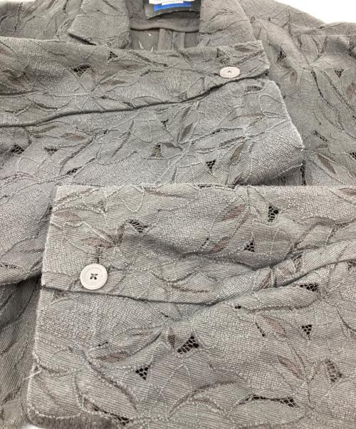 MAISON SPECIAL（メゾンスペシャル）MAISON SPECIAL (メゾンスペシャル) リーフレースプライムオーバーダブルテーラードジャケット ブラック サイズ:2の古着・服飾アイテム