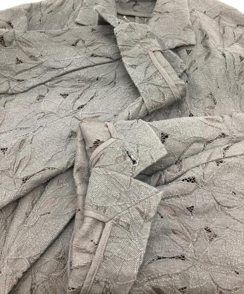 MAISON SPECIAL（メゾンスペシャル）MAISON SPECIAL (メゾンスペシャル) リーフレースプライムオーバーダブルテーラードジャケット ブラック サイズ:2の古着・服飾アイテム