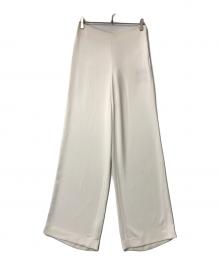 STELLA McCARTNEY（ステラマッカートニー）の古着「High-Waisted Flared Trousers」｜ホワイト