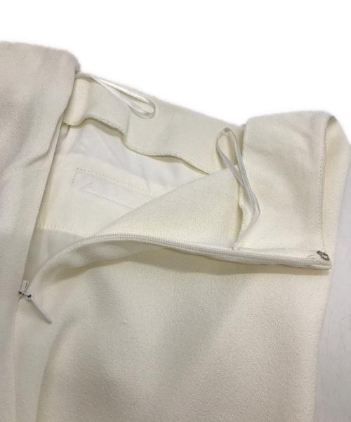 STELLA McCARTNEY（ステラマッカートニー）STELLA McCARTNEY (ステラマッカートニー) High-Waisted Flared Trousers ホワイト サイズ:42の古着・服飾アイテム