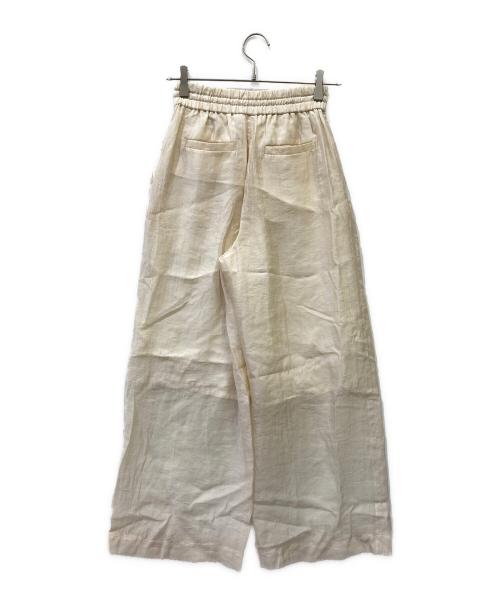 SACRA（サクラ）SACRA (サクラ) SILK NYLON ORGANDY PANTS ベージュ サイズ:36の古着・服飾アイテム